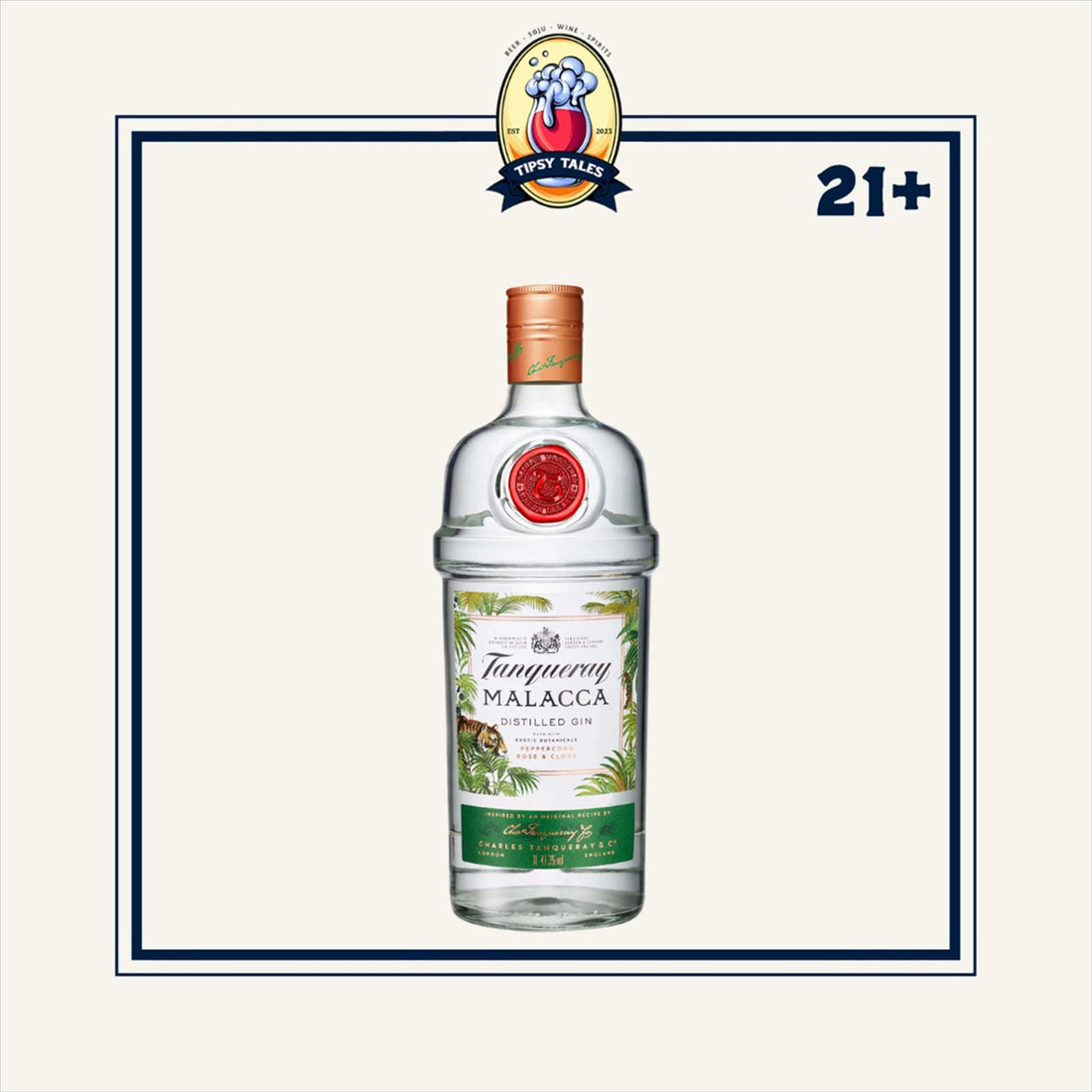 Tanqueray Malacca Gin 1000ml 1