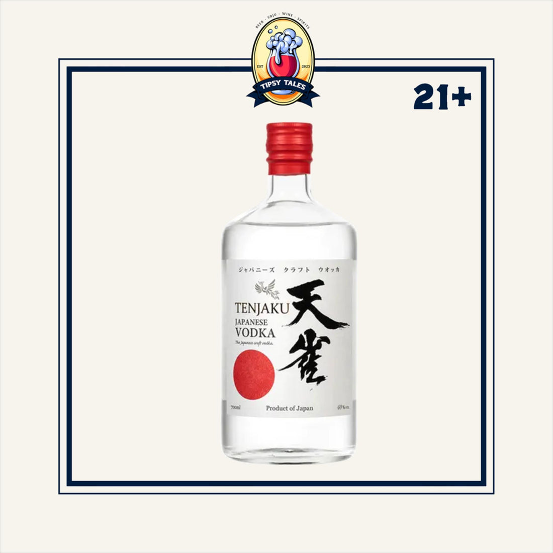 Tenjaku Japanese Vodka 700ml 1