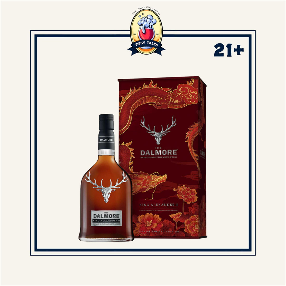 The Dalmore King Alexander III Festive Limited Edition Whiskey 700ml 1
