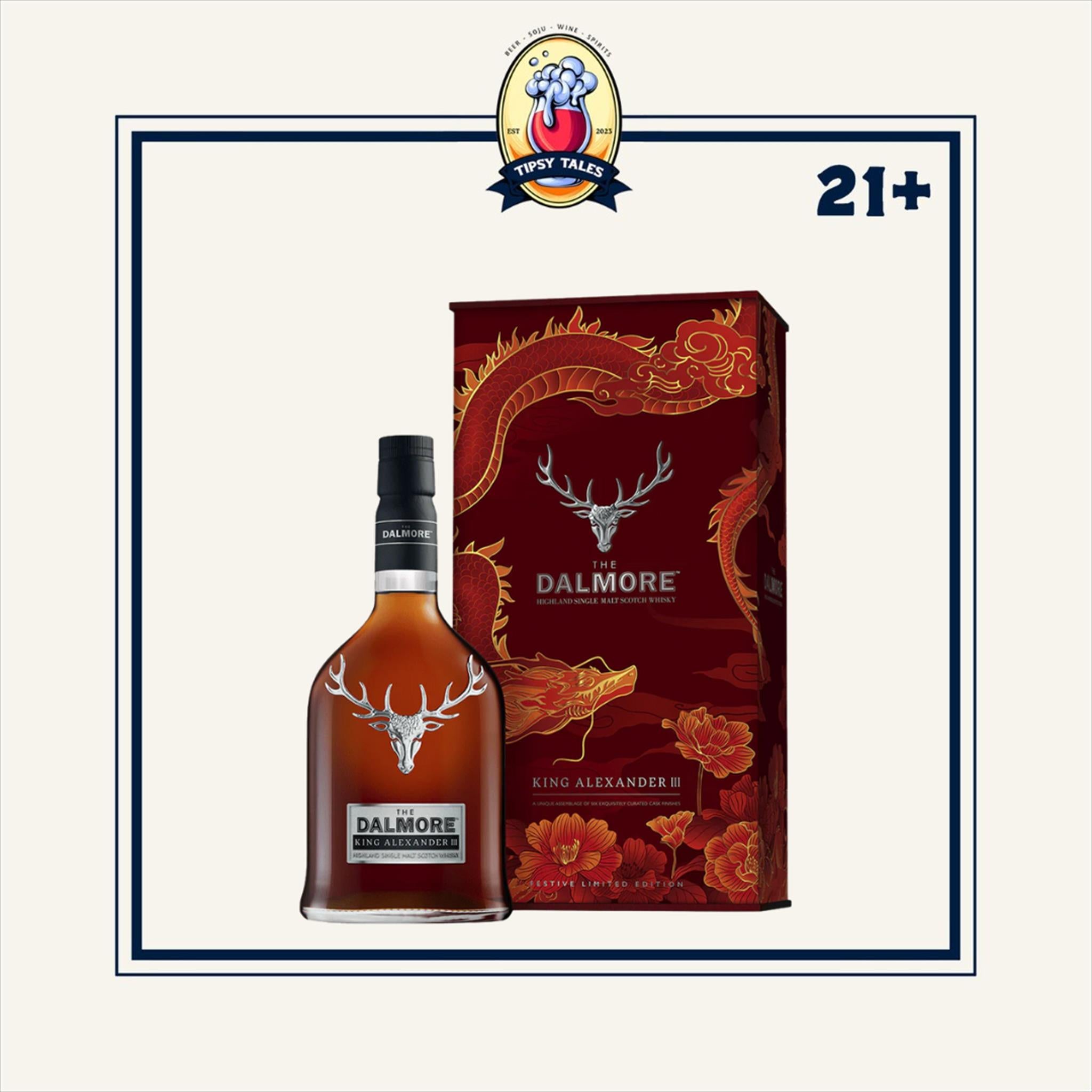 The Dalmore King Alexander III Festive Limited Edition Whiskey 700ml 1