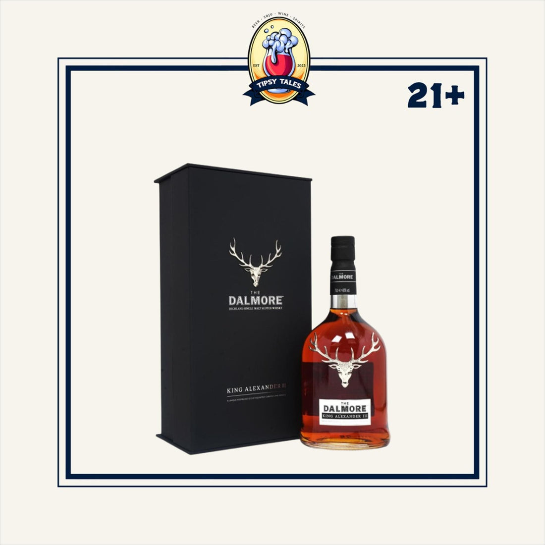 The Dalmore King Alexander III Highland Single Malt Scotch Whisky 700ml 1