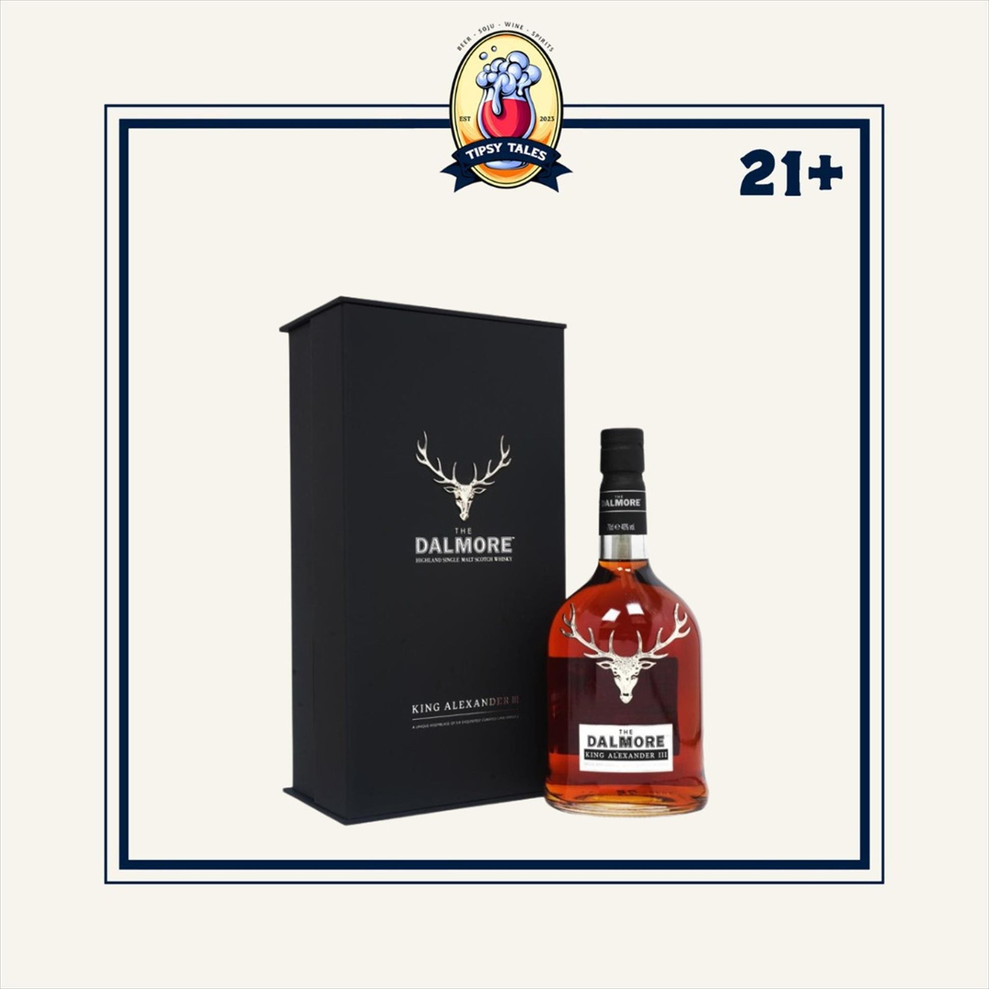 The Dalmore King Alexander III Highland Single Malt Scotch Whisky 700ml 1
