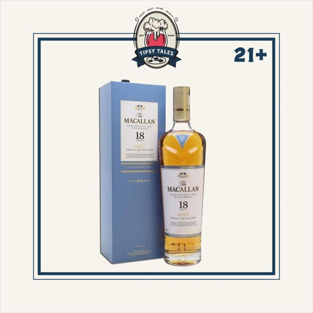 The Macallan 18 Year Old Triple Cask Single Malt Scotch Whisky 700ml 1