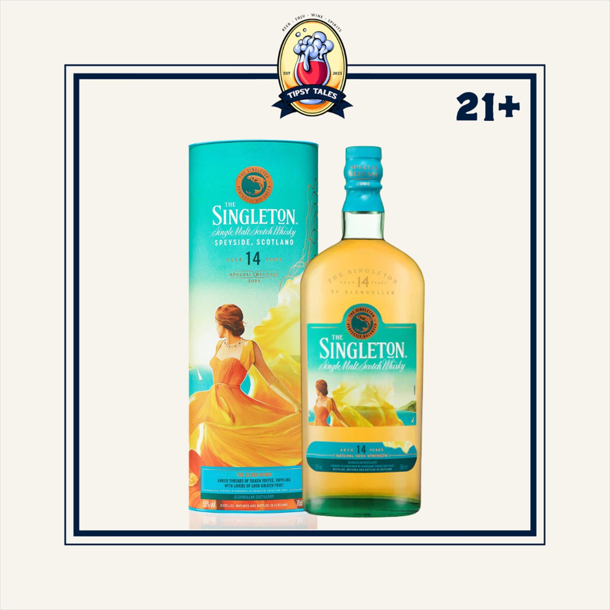 The Singleton of Glendullan 14yo The Silken Gown 700ml 1