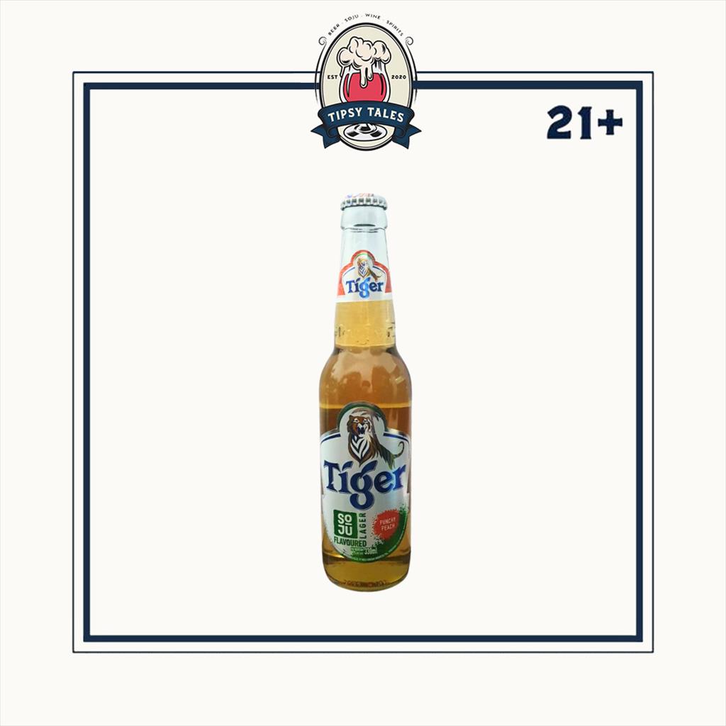Tiger Soju Peach Pint 330ml 1