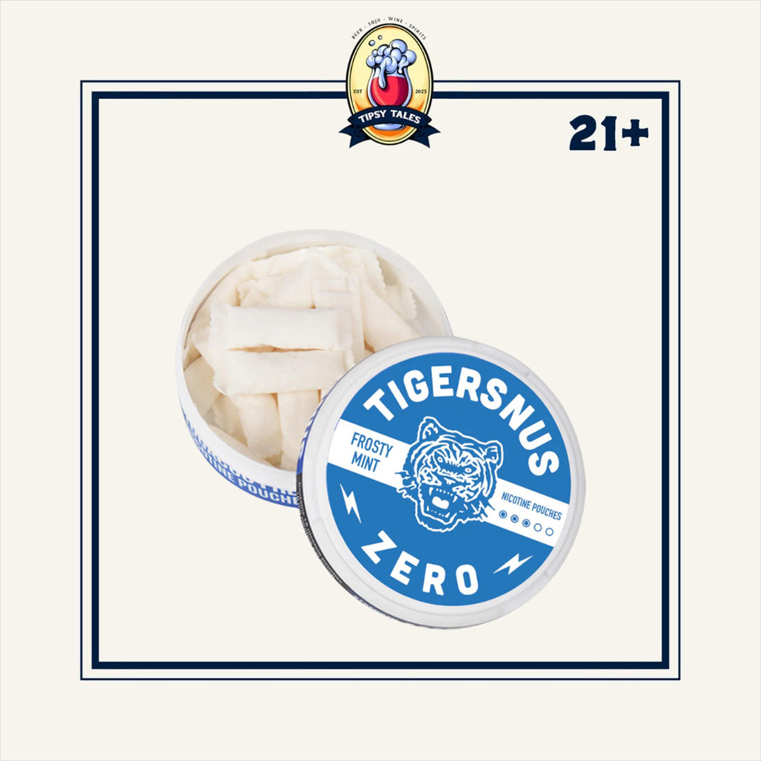 Tigersnus Zero Frosty Mint 1