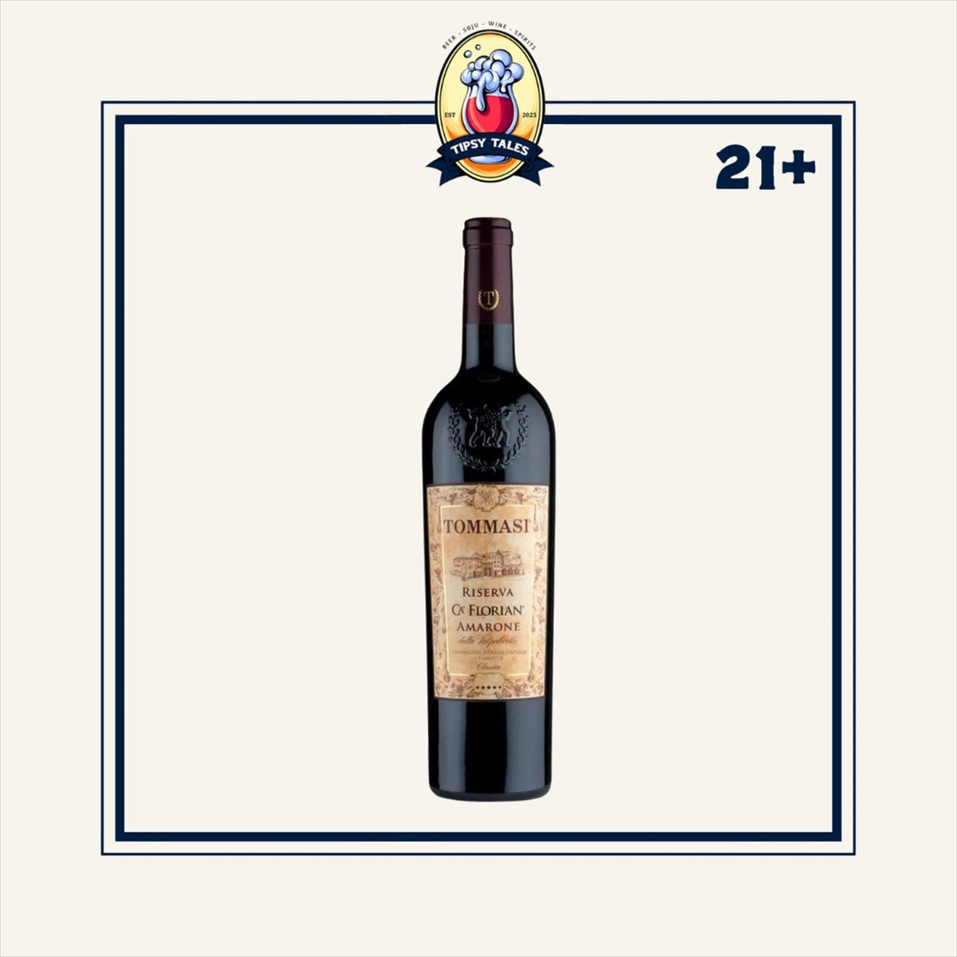 Tommasi Ca' Florian Amarone dela Valpolicella Classico Riserva Red Wine 2013 750ml 1