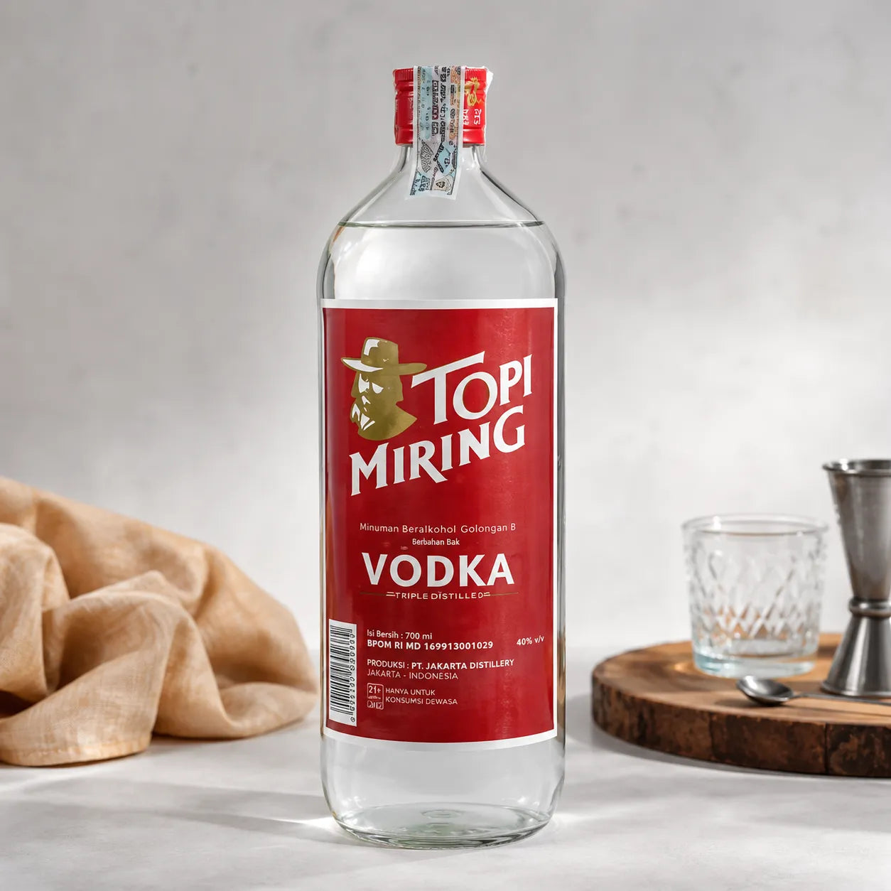 Topi Miring Vodka 1000ml 3