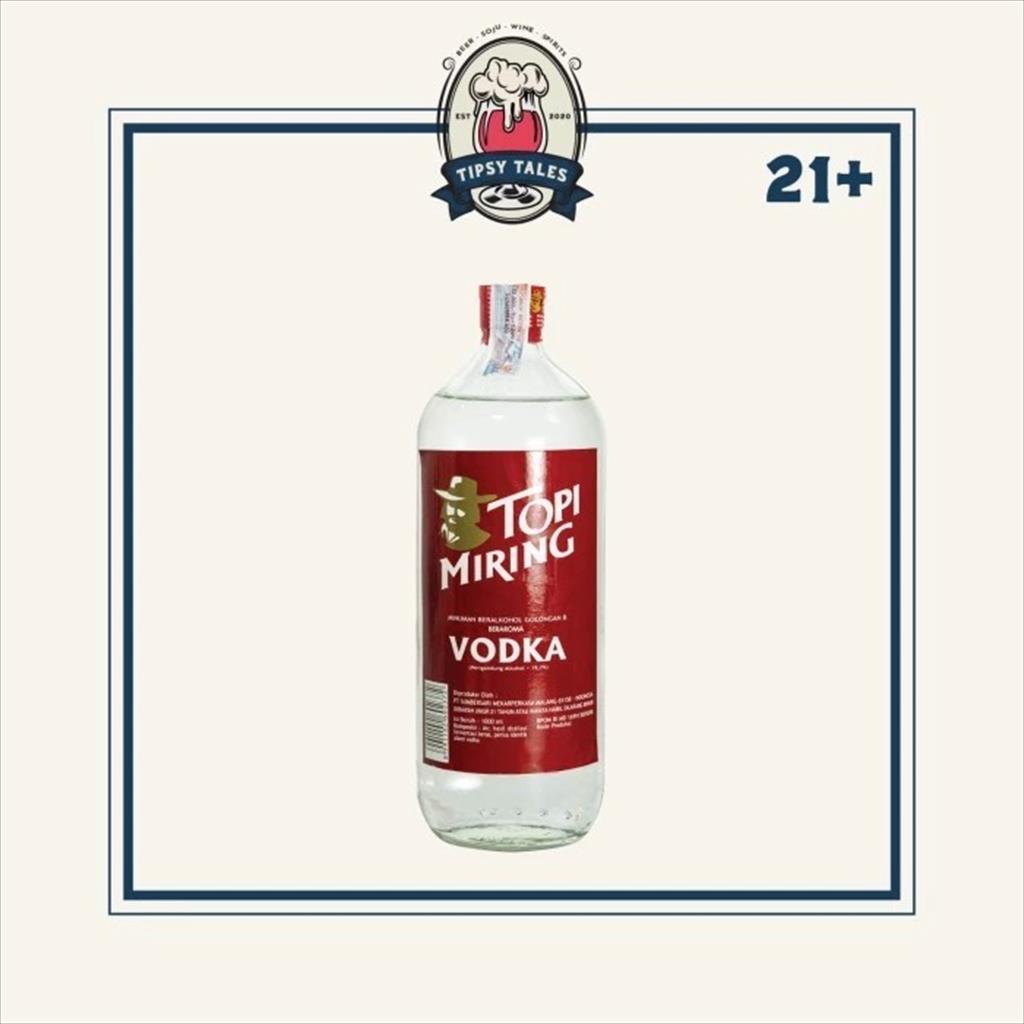 Topi Miring Vodka 1000ml 1