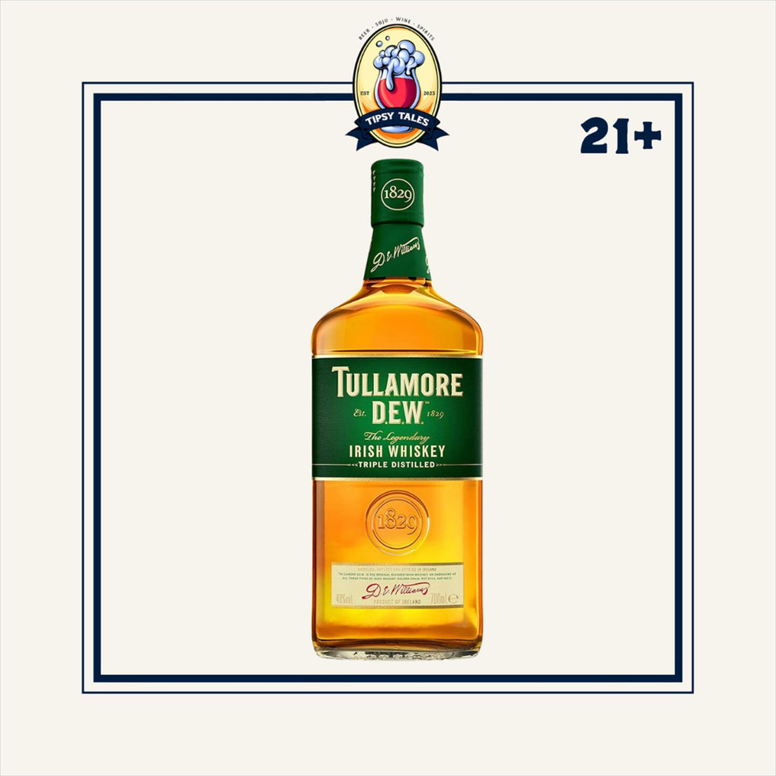 Tullamore Dew Irish Whiskey 700ml 1