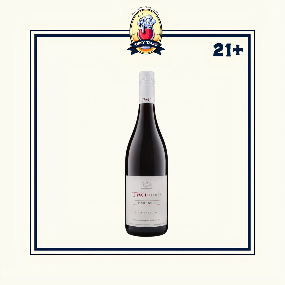 Two Islands Pinot Noir 2024 South Australia Wine 750ml 1