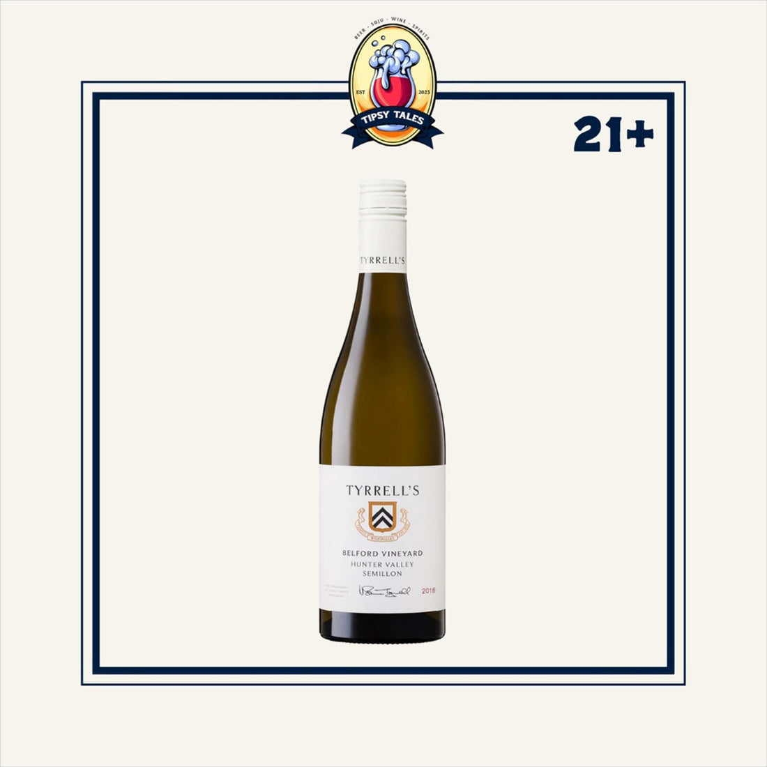 Tyrrells Wines Single Vineyard Belford Semillon 2016 750ml 1