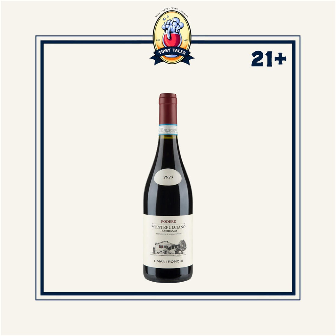 Umani Ronchi Podere Montepulciano D'Abruzzo Doc 2023 750ml 1