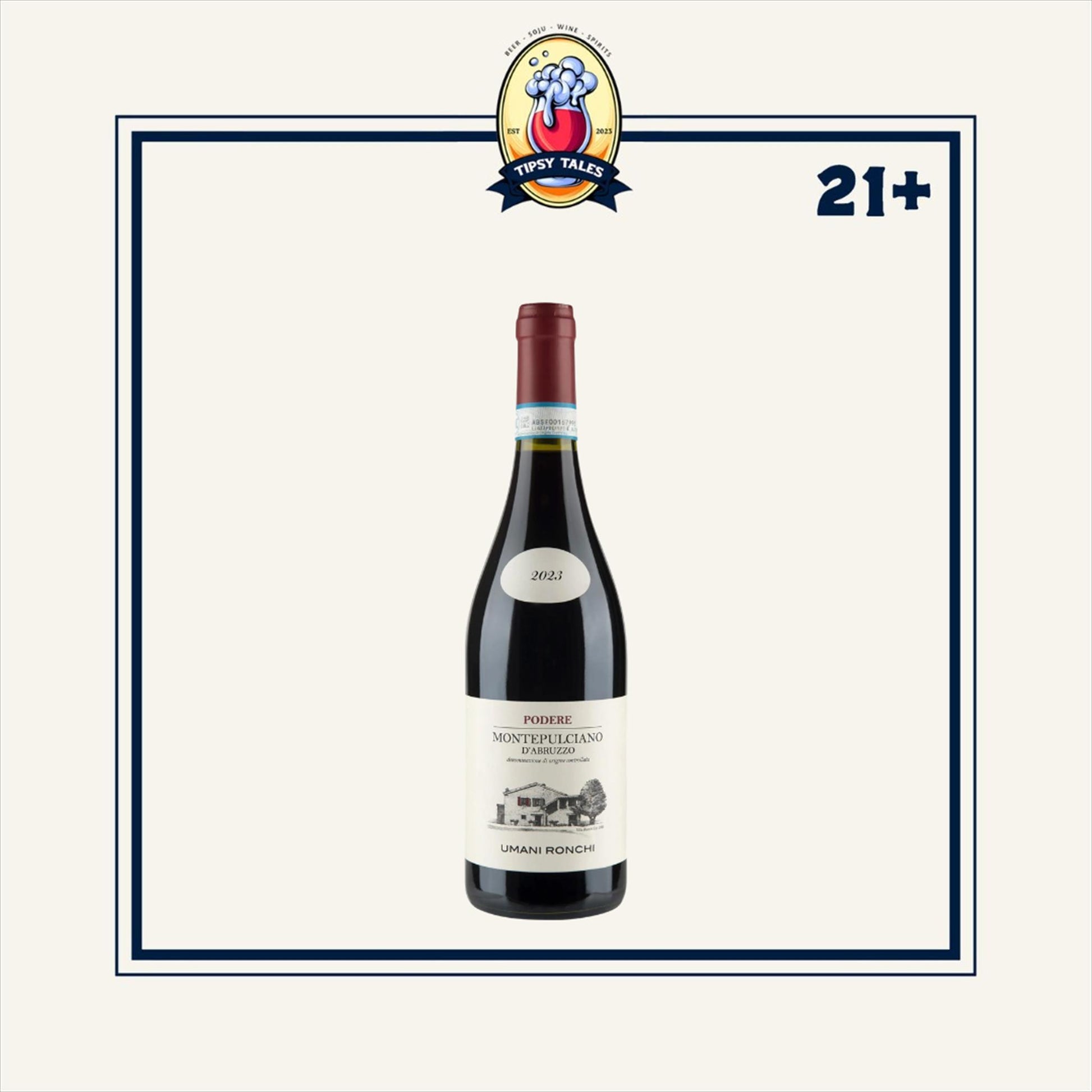 Umani Ronchi Podere Montepulciano D'Abruzzo Doc 2023 750ml 1