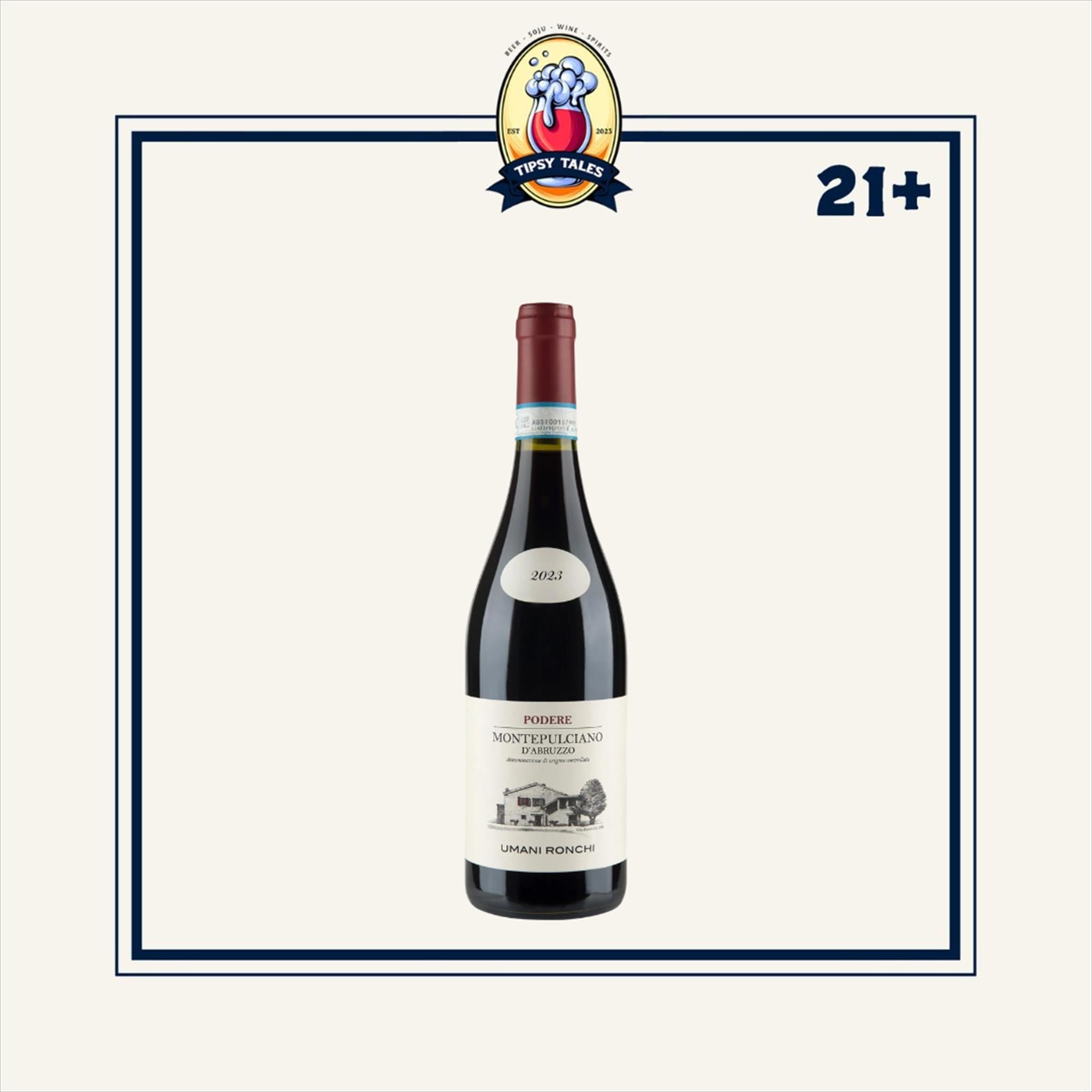 Umani Ronchi Podere Montepulciano D'Abruzzo Doc 2023 750ml 1