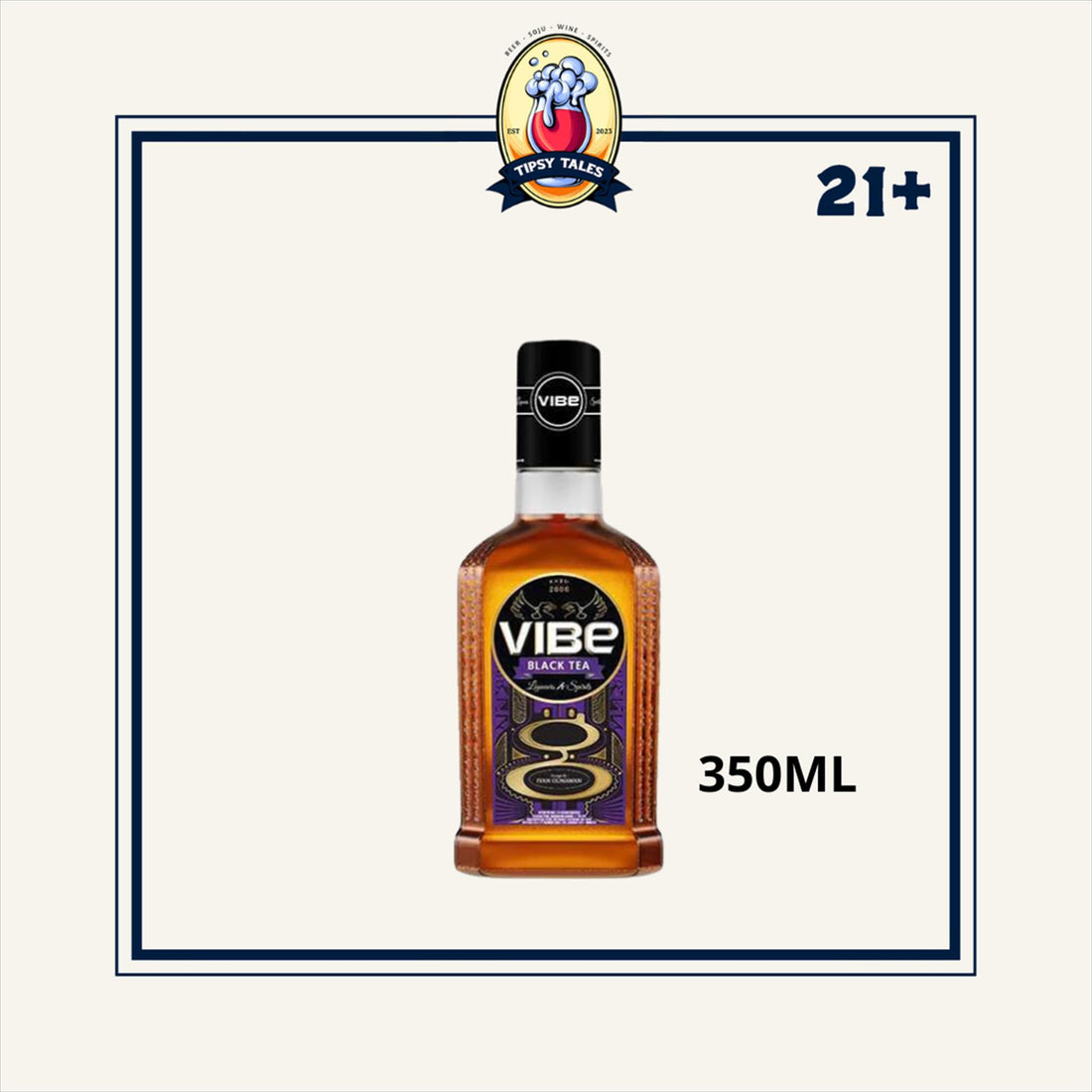 Vibe Premium Black Tea 350ml 1