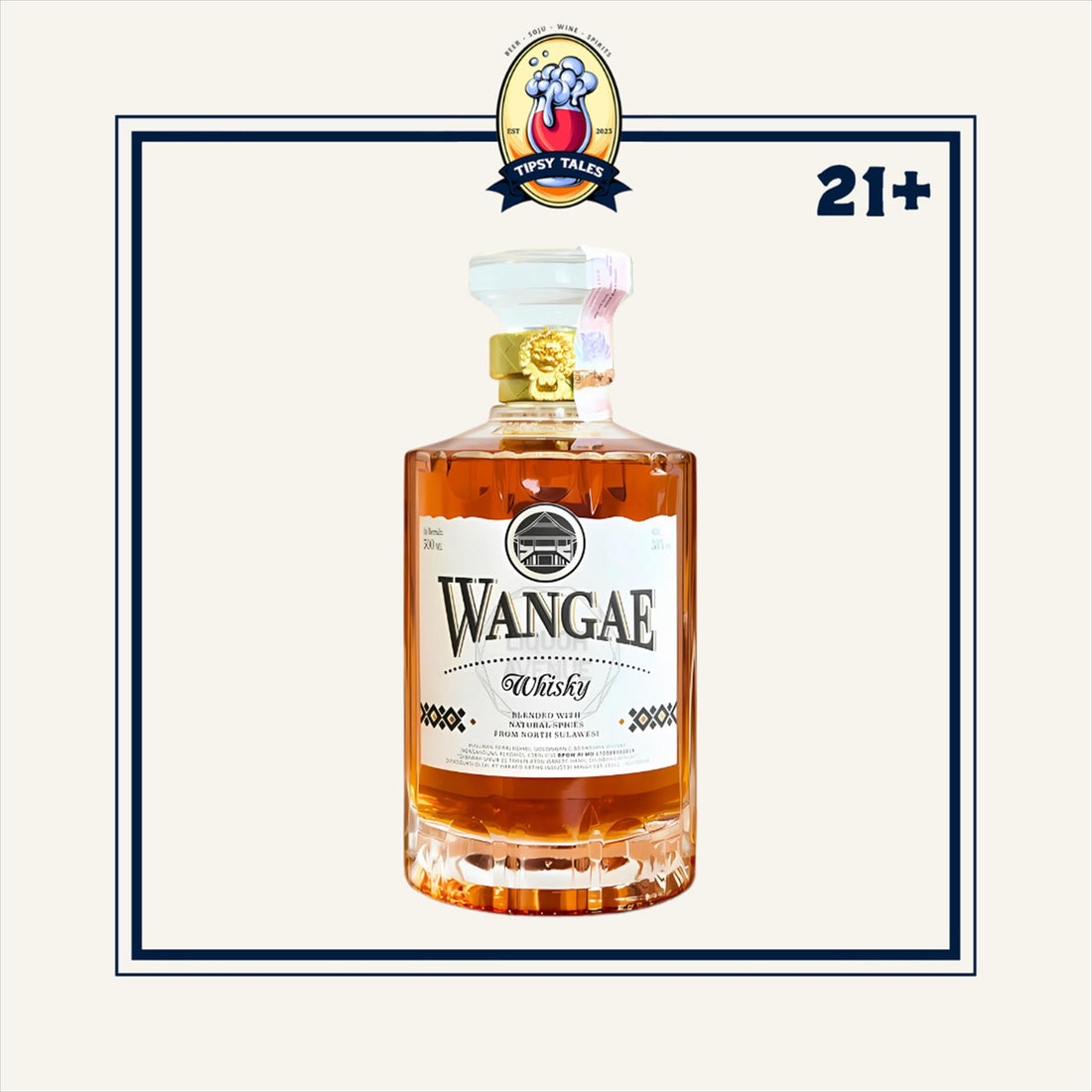 Wangae Whisky from North North Sulawesi 500ml 1