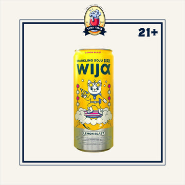 Wija Sparkling Soju Lemon Blast Can 320ml 1