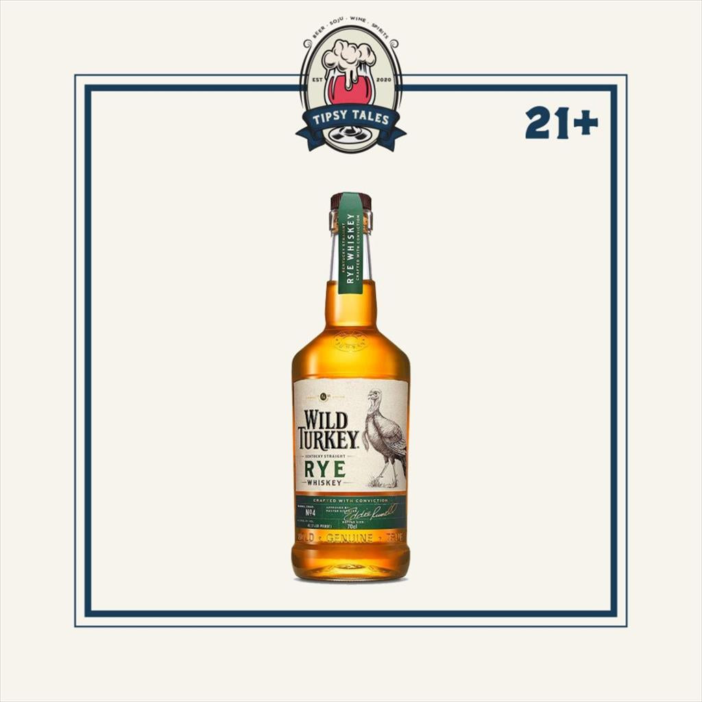 Wild Turkey Rye Kentucky Straight Bourbon Whiskey 750ml 1