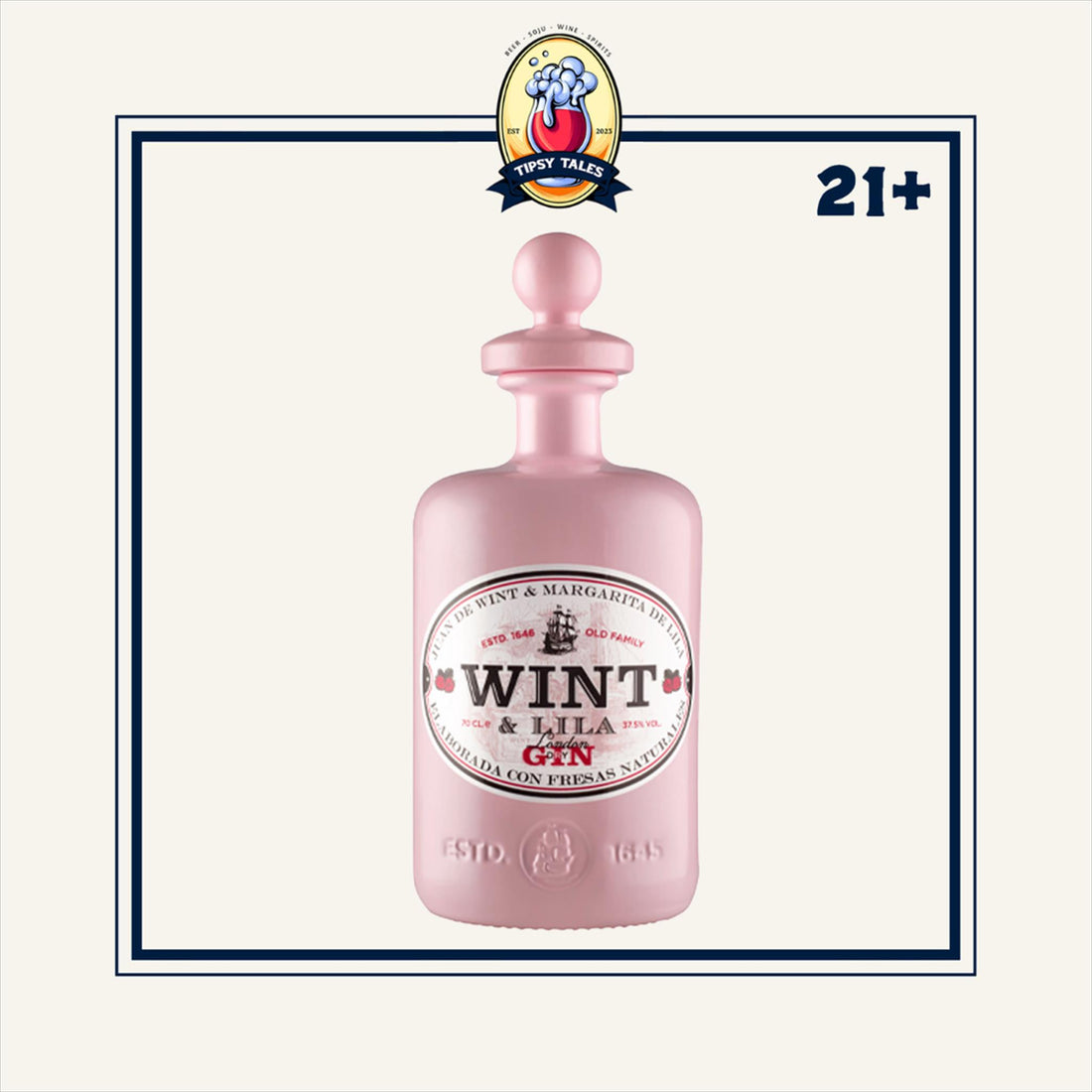 Wint & Lila Strawberry Gin700ml 1