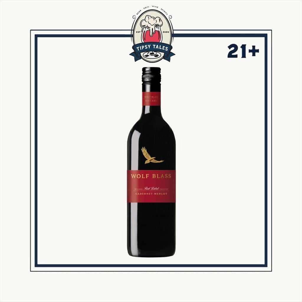 Wolf Blass Red Label Cabernet  Merlot 750ml 1