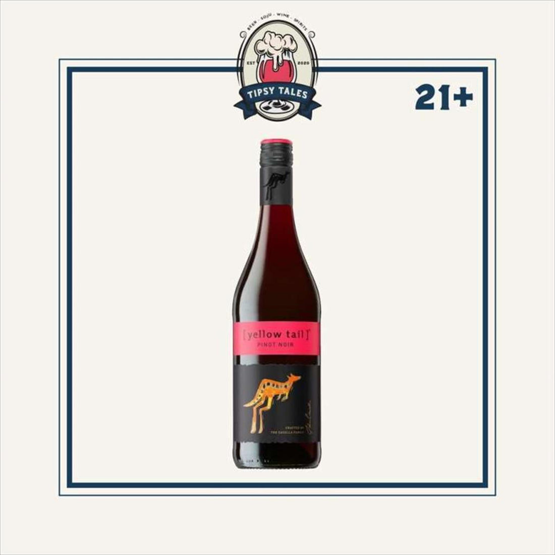 Yellow Tail Pinot Noir Australian Wine 750ml 1