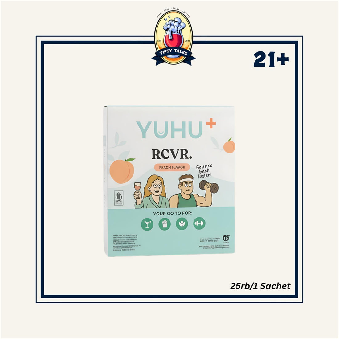 Yuhu RCVR Peach Flavor 1